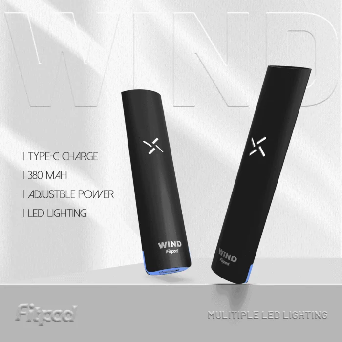 Fitpod Wind氣流發光一代電子煙可調壓主機:圖片 2