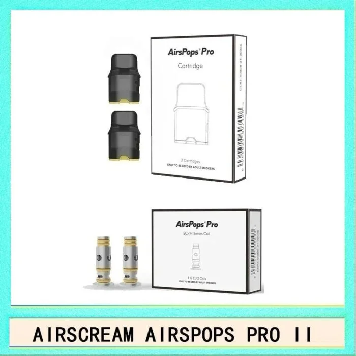 AIRSCREAM AIRSPOPS PRO II氣泡2代煙彈空倉霧化芯成品芯