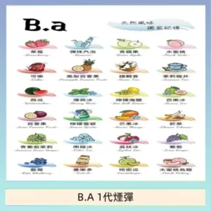 B.A 一代電子煙煙彈一盒三顆煙彈